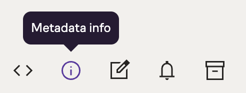 Metadata Feature Flag Info